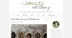 Desktop Screenshot of mybeautysoliloquy.com